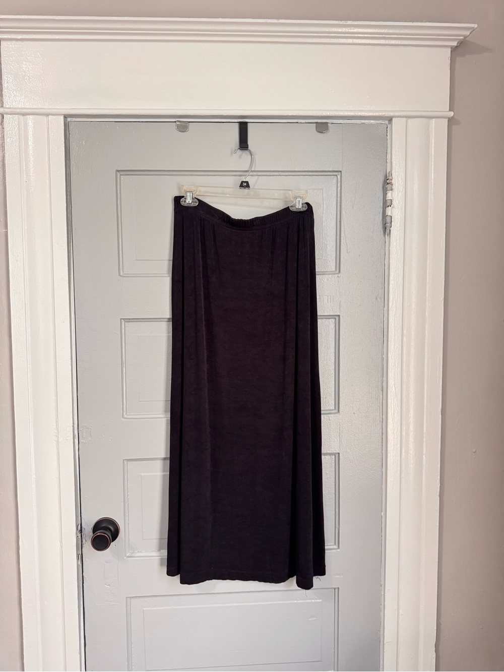 Vintage Black Maxi Skirt - Women's Everyday Essential